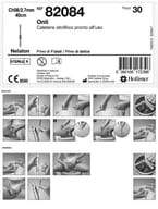 CATETERE IDROFILICO INTERMITTENTE ONLI PRONTO ALL USO 40 CM CH 8 30 PEZZI