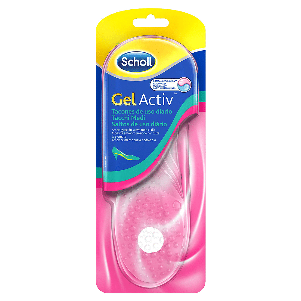 Scholl Gel Activ Tacchi Medi