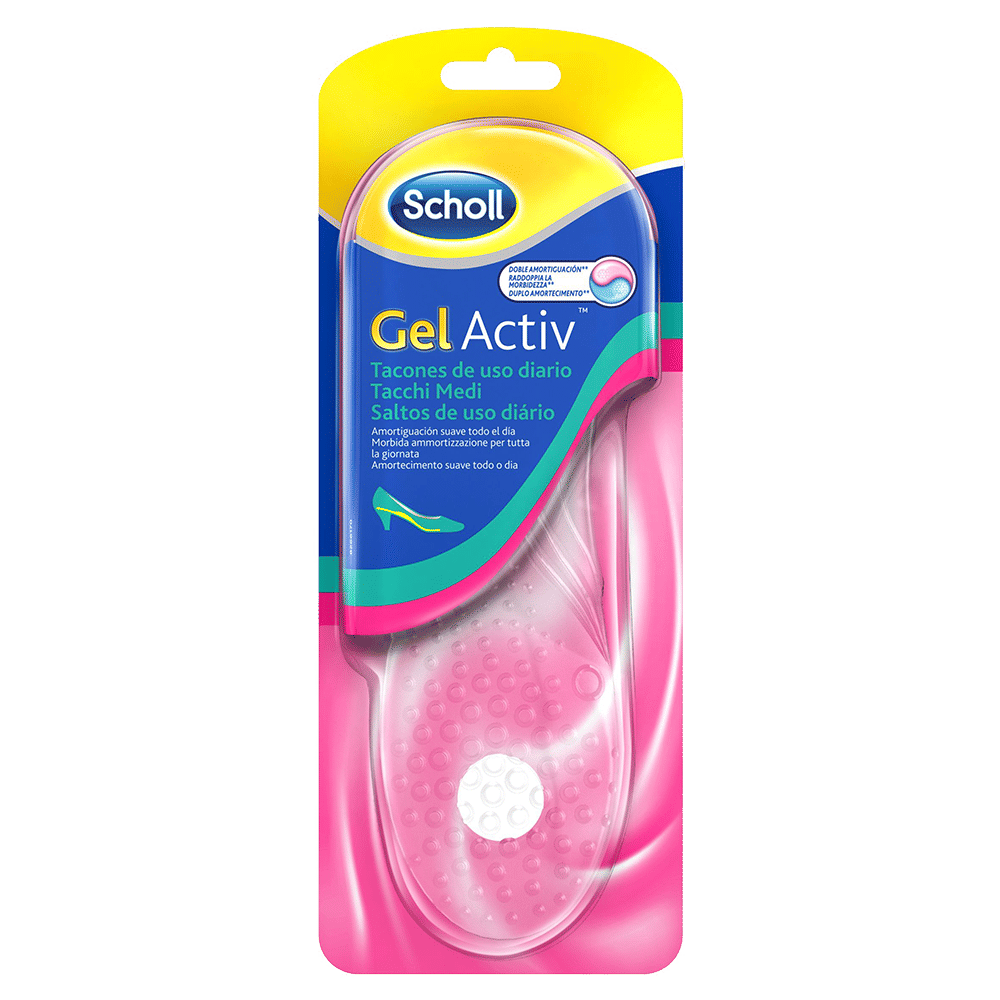 Scholl Gel Activ Tacchi Medi
