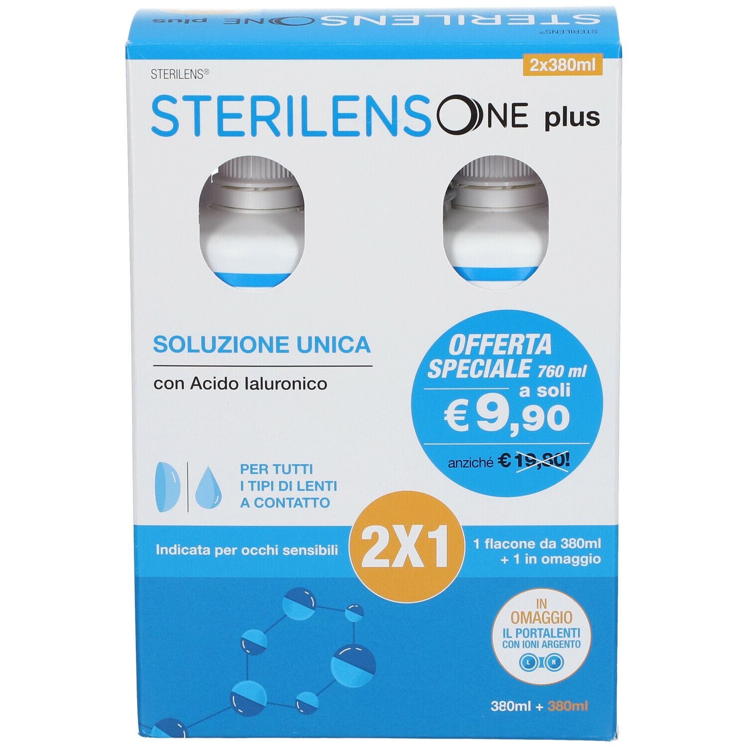 STERILENS ONE PLUS 380 ML BIPACCO