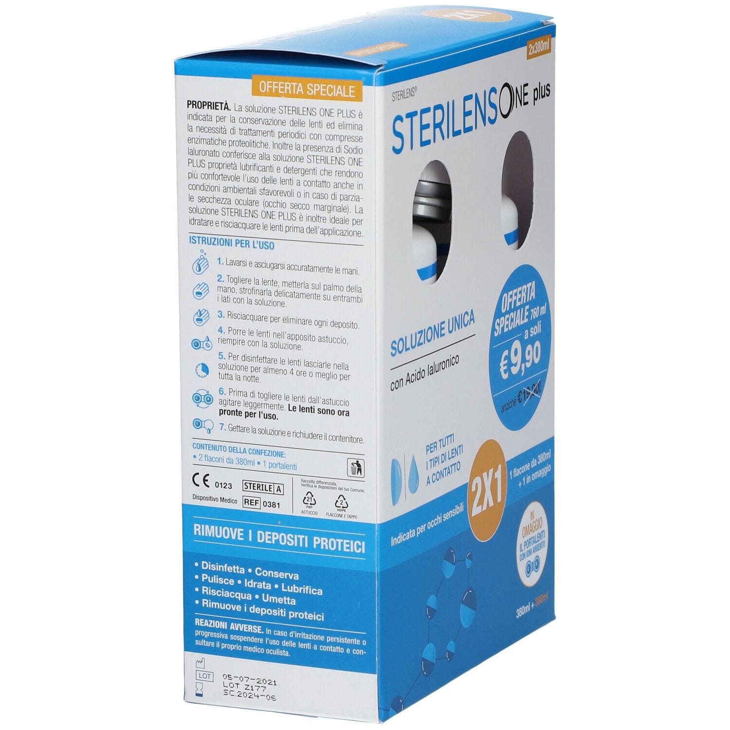 STERILENS ONE PLUS 380 ML BIPACCO
