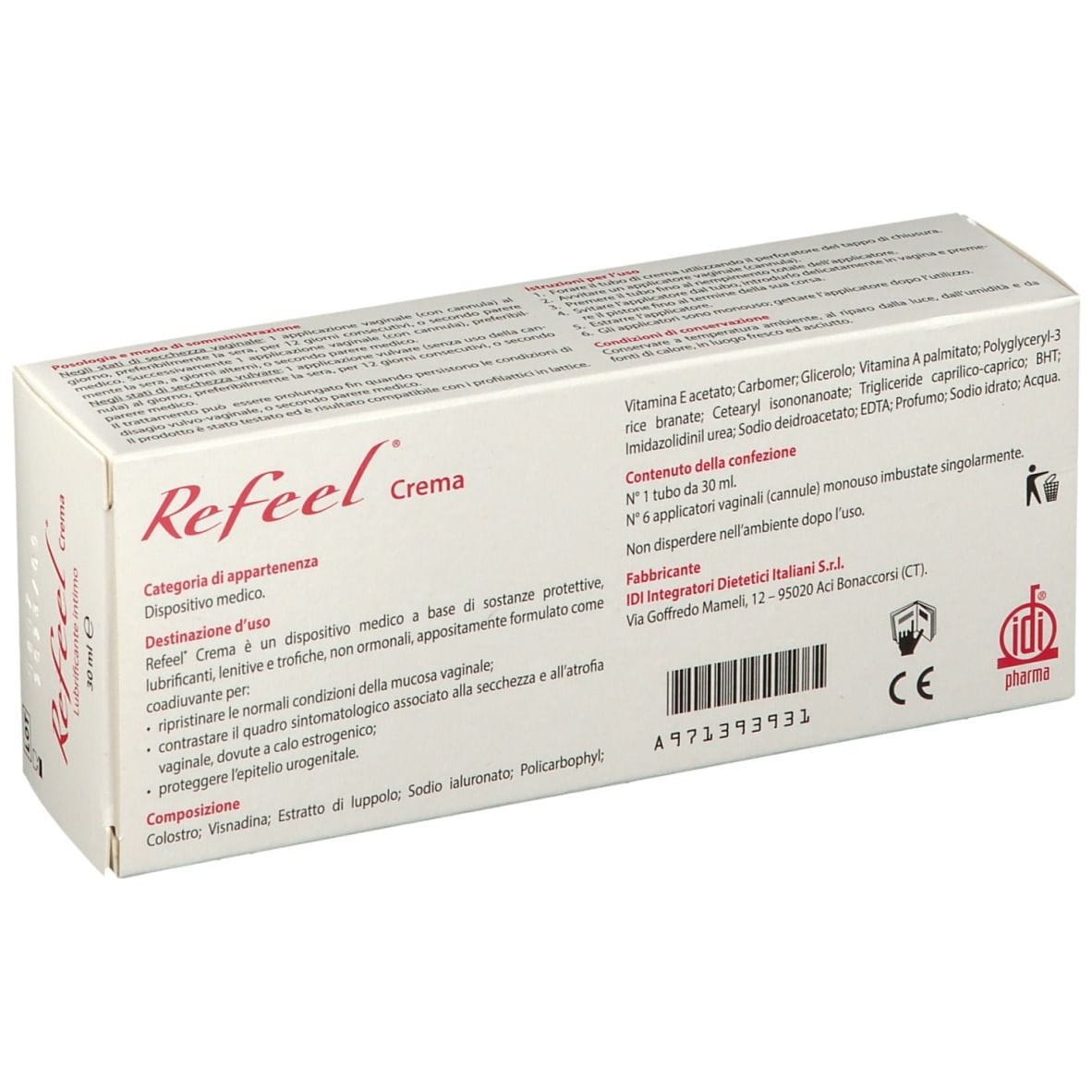 REFEEL CREMA 30 ML