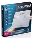 ACCUMED BILANCIA DIGITALE PESAPERSONE BODYFAT CON RILEVAZIONE COMPOSIZIONE CORPOREA