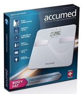 ACCUMED BILANCIA DIGITALE PESAPERSONE BODYFAT CON RILEVAZIONE COMPOSIZIONE CORPOREA