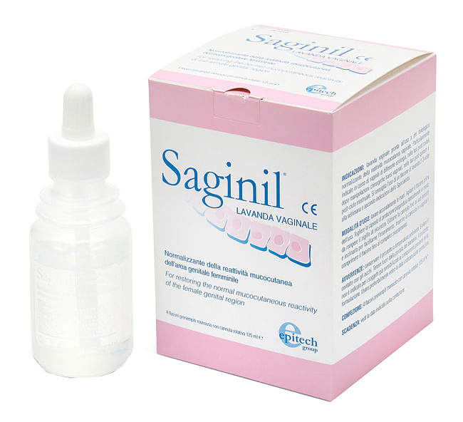 Saginil Soluzione Vaginale 4 Flaconi Da 125 Ml