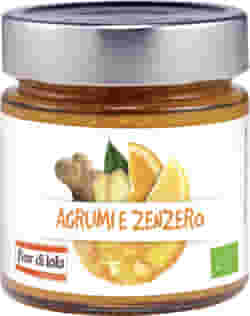 FIOR DI LOTO COMPOSTA DI AGRUMI E ZENZERO BIO 250 G