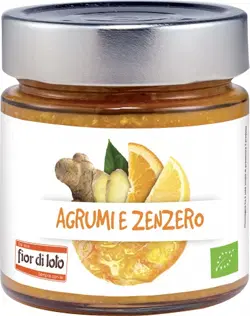 COMPOSTA AGRUMI E ZENZERO BIO 250 G COMPOSTA AGRUMI E ZENZERO BIO 250 G