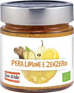 Composta Pere Limoni E Zenzero Bio 250 G