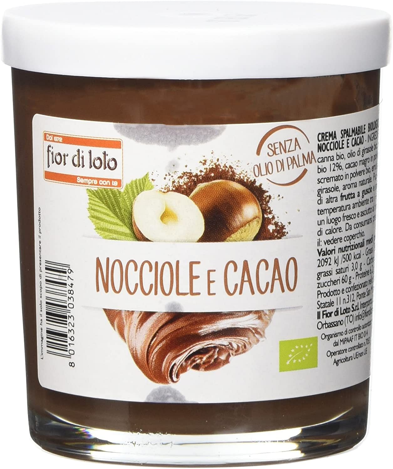 Crema Cacao E Nocciola Bio 200 G