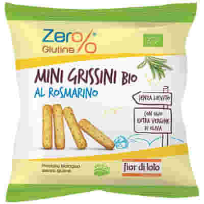 MINI GRISSINI AL ROSMARINO BIO MONOPORZIONE 30 G