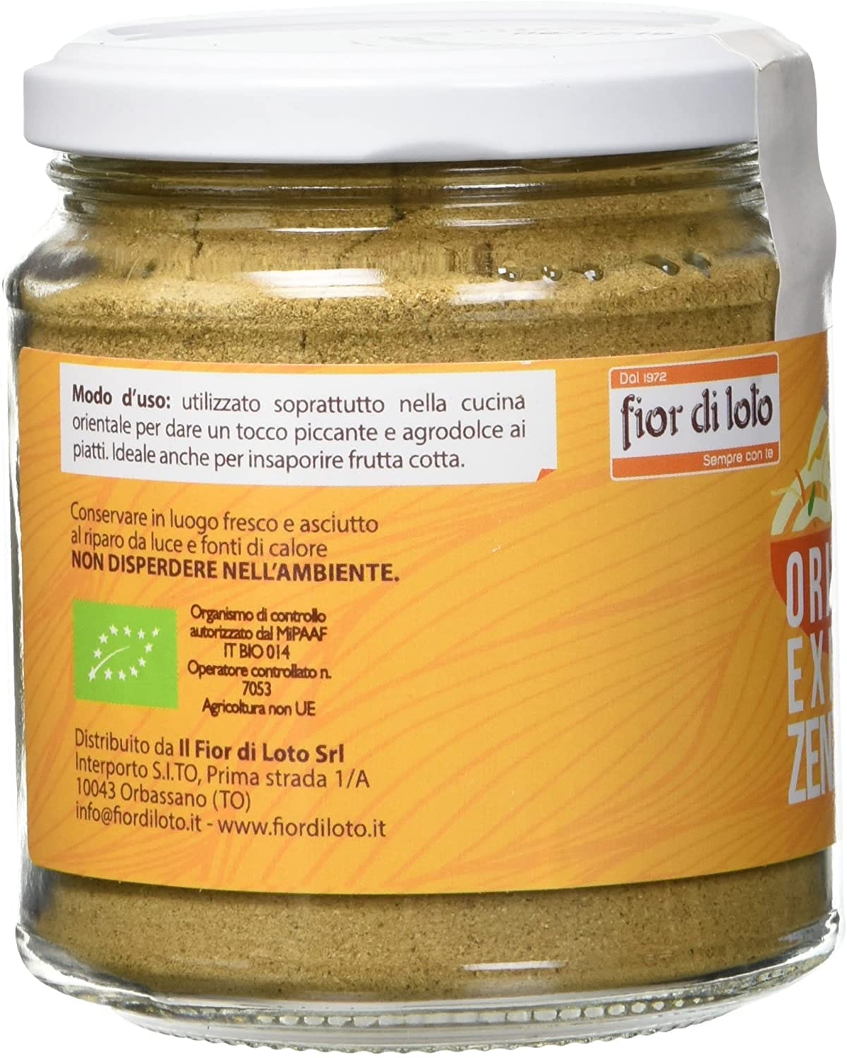 ZENZERO IN POLVERE BIO 100 G