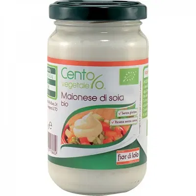 MAIONESE DI SOIA BIO 180 G MAIONESE DI SOIA BIO 180 G