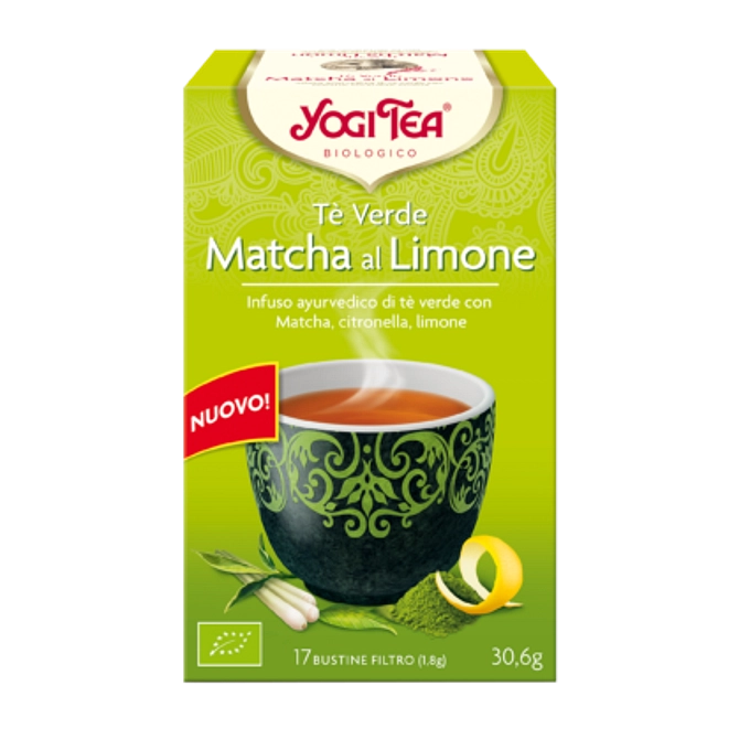 Yogi Tea Te' Verde Macha Limone Bio 30,6 G