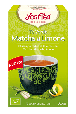 YOGI TEA TE' VERDE MACHA LIMONE BIO 30,6 G