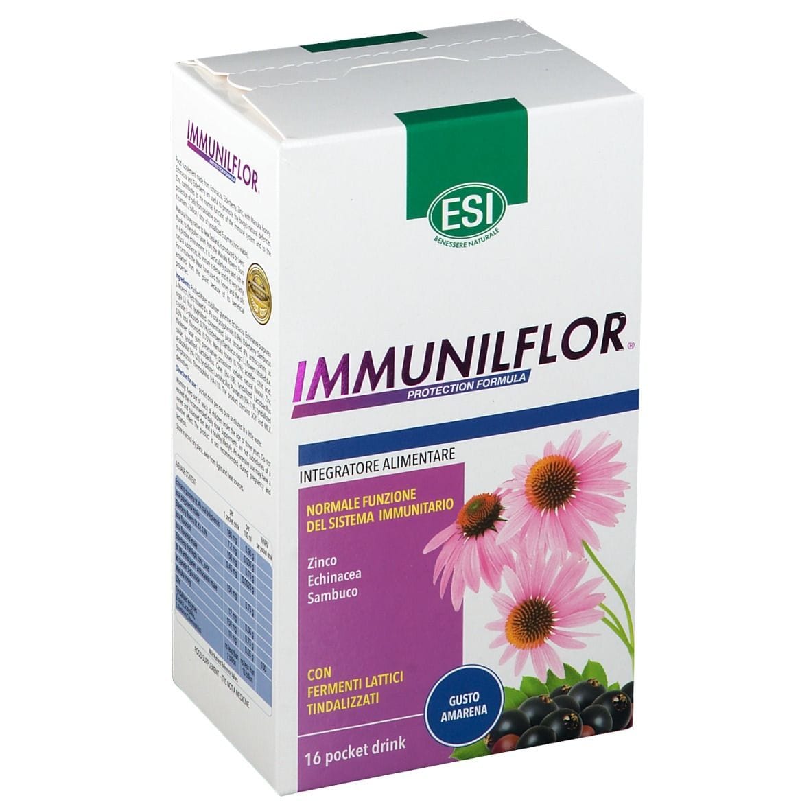 ESI IMMUNILFLOR POCKET DRINK 16 POCKET DRINK