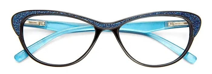 OCCHIALE DA LETTURA PREMONTATO TWINS PLATINUM GINEVRA BLU +1,50