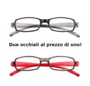 OCCHIALE DA LETTURA PREMONTATO TWINS SILVER DOUBLE +2,00