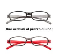 OCCHIALE DA LETTURA PREMONTATO TWINS SILVER DOUBLE +3,50