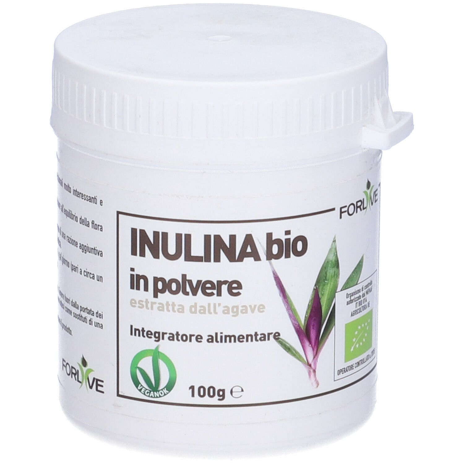 Inulina In Polvere Bio 100 G