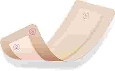 MEDICAZIONE IN SCHIUMA DI POLIURETANO SOTTILE ASSORBENTE CON ADESIVO IN SILICONE MICROFORATO CONVATEC FOAM LITE 10X10 10 PEZZI