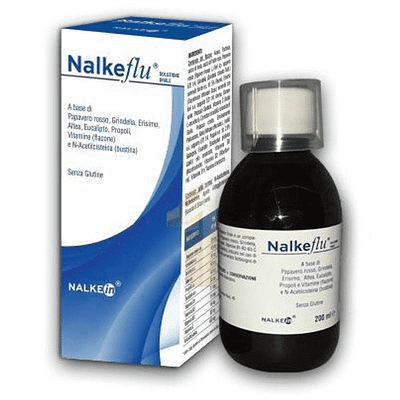 NALKEFLU SOLUZIONE ORALE 200 ML + 1  BUSTINA DA 2,5 G