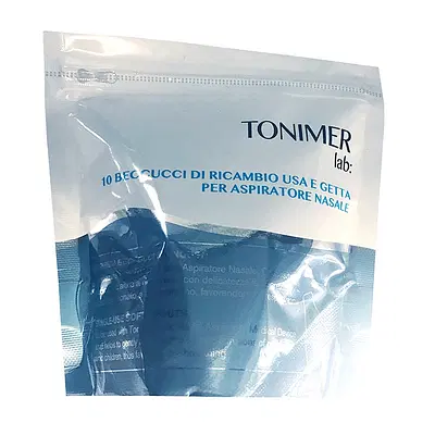 TONIMER LAB 10 RICAMBI ASPIRATORE NASALE TONIMER LAB 10 RICAMBI ASPIRATORE NASALE