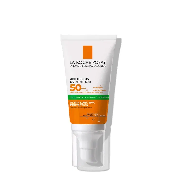 Anthelios Gel Crema Oil Control Senza Profumo Uvmune Spf50+ 50 Ml