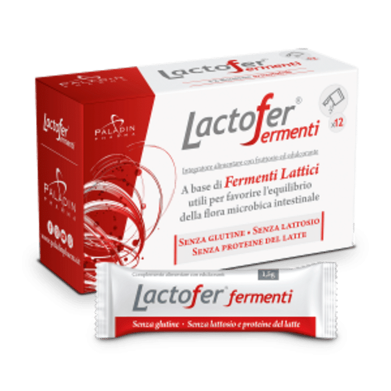 Lactofer Fermenti 12 Bustine Orosolubili