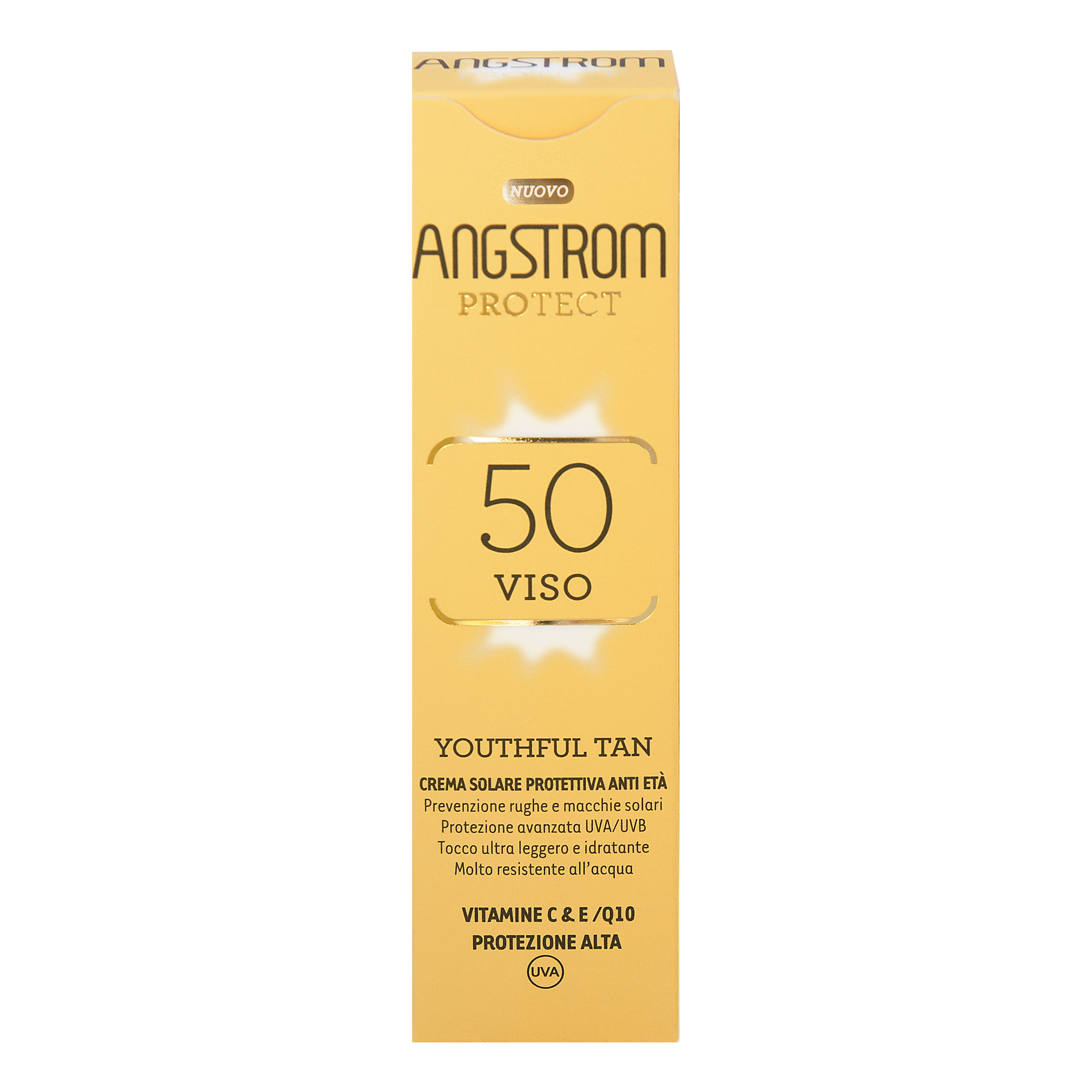 ANGSTROM PROTECT YOUTHFUL TAN CREMA SOLARE ULTRA PROTEZIONE ANTI ETA' 50+ 40 ML