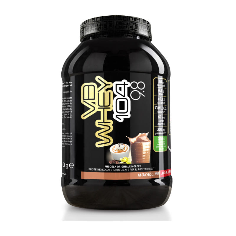 NET INTEGRATORI VB WHEY 104 9.8 MOKACCINO 900G