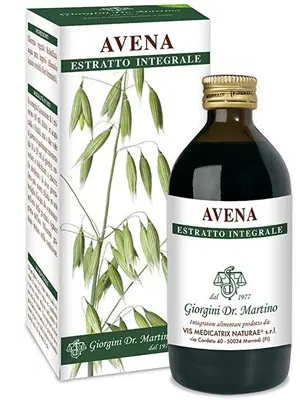 AVENA ESTRATTO INTEGRALE 200 ML AVENA ESTRATTO INTEGRALE 200 ML