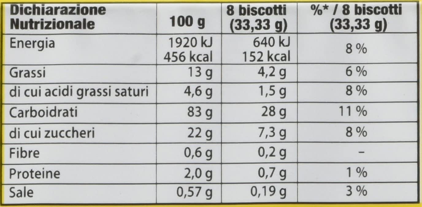 ORO SAIWA BISCOTTI SENZA GLUTINE 200 G