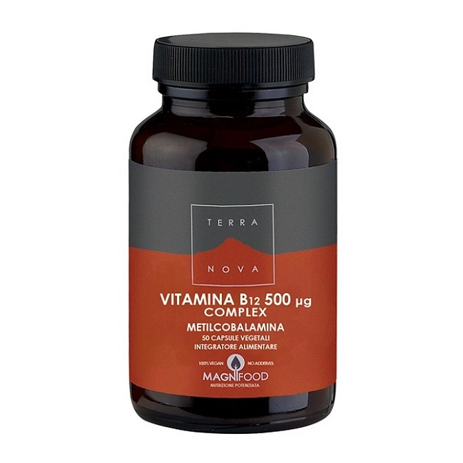 Terranova Complesso Di Vitamina B12 500 Ug 50 Capsule