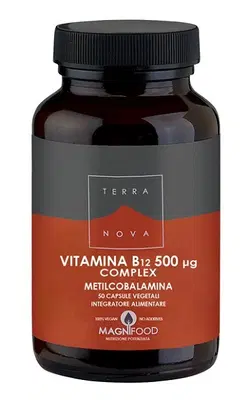 TERRANOVA COMPLESSO DI VITAMINA B12 500 UG 50 CAPSULE TERRANOVA COMPLESSO DI VITAMINA B12 500 UG 50 CAPSULE