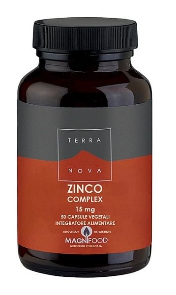 Terranova Complesso Di Zinco 15 Mg 50 Capsule