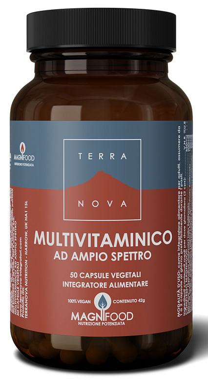 Terranova Complesso Multivitaminico Ad Alto Spettro 50 Capsule