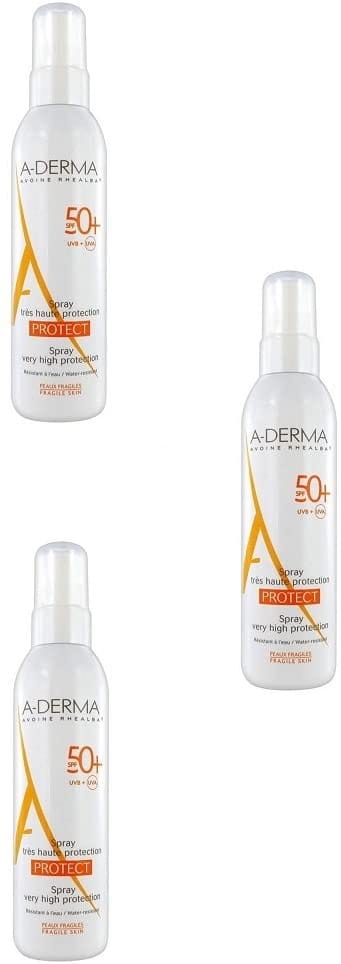 ADERMA A-D PROTECT SPRAY 50+ 200 ML