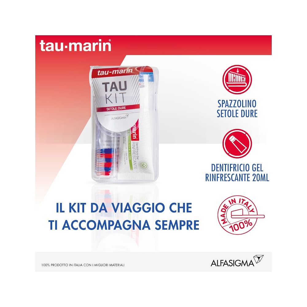 Tau Marin Tau Kit Spazzolino Duro New