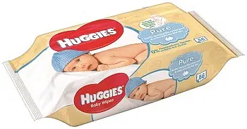 HUGGIES SALVIETTE PURE SINGOLA CONFEZIONE DA 56 SALVIETTE HUGGIES SALVIETTE PURE SINGOLA CONFEZIONE DA 56 SALVIETTE