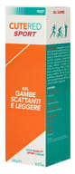 CUTERED SPORT GEL GAMBE SCATTANTI E LEGGERE 250 ML