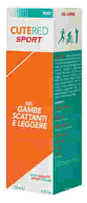 CUTERED SPORT GEL GAMBE SCATTANTI E LEGGERE 250 ML