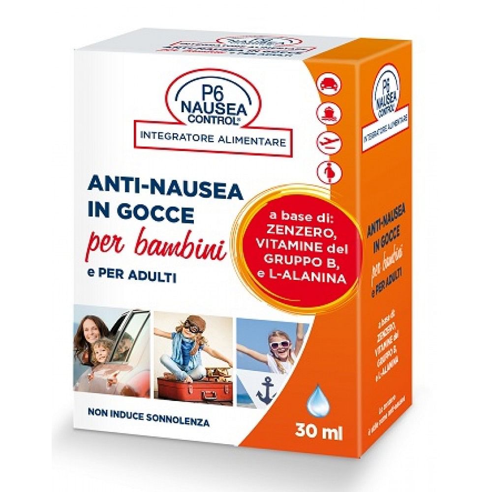 P6 Nausea Control Gocce Antinausea 30 Ml