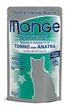 MONGE BUSTE TONNO/ANATRA 80G