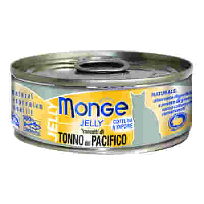 MONGE NATURAL QUALITY GATTO MONGE NATURAL TONNO PINNA GIALLA CON SALMONE 80 G