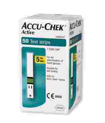 ACCU-CHEK ACTIVE STRIPS 50 PEZZI