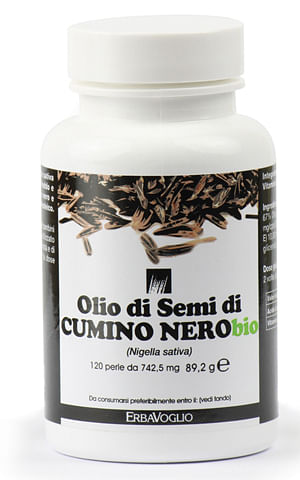 Olio Semi Cumino Nero Bio   120 Perle