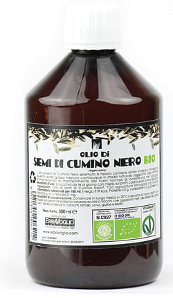 Olio Di Semi Di Cumino Nero Bio 500 Ml