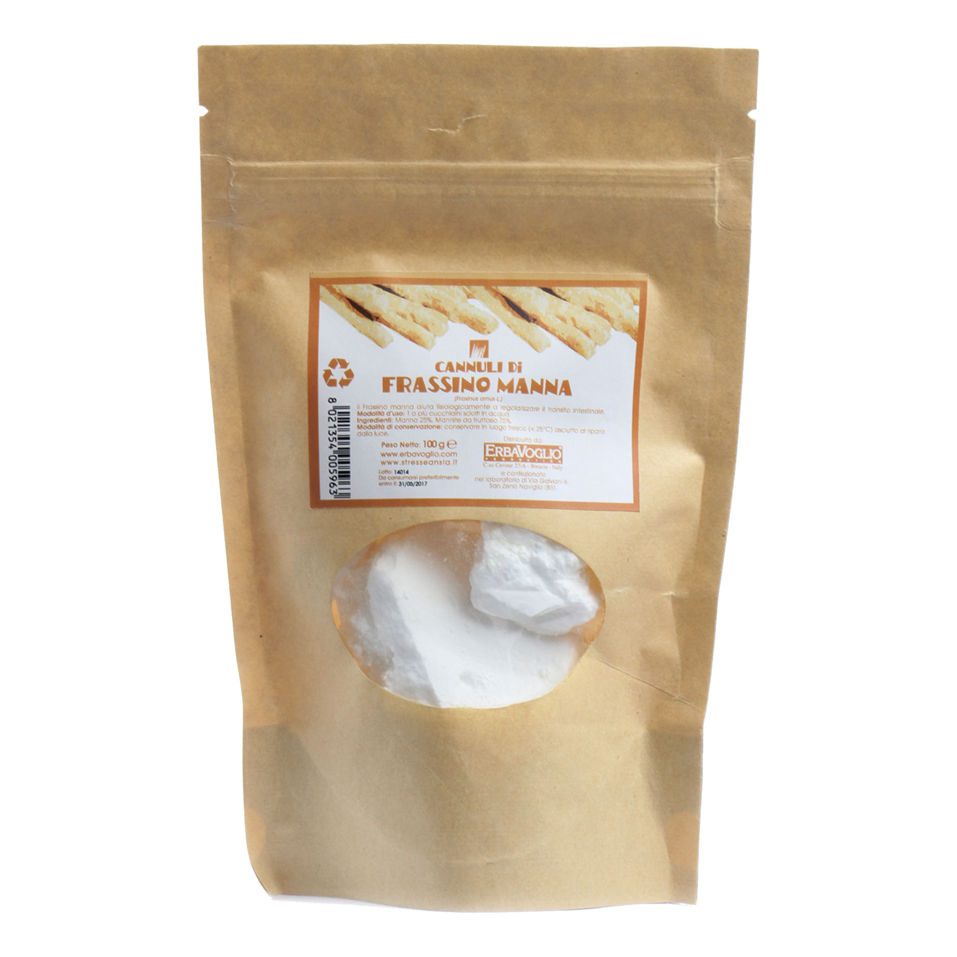 Frassino Manna Cannuli 100 G