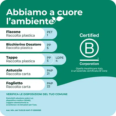 DulcoSoft, Lassativo Delicato, Macrogol per Stitichezza, Soluzione Orale 250ml DulcoSoft, Lassativo Delicato, Macrogol per Stitichezza, Soluzione Orale 250ml