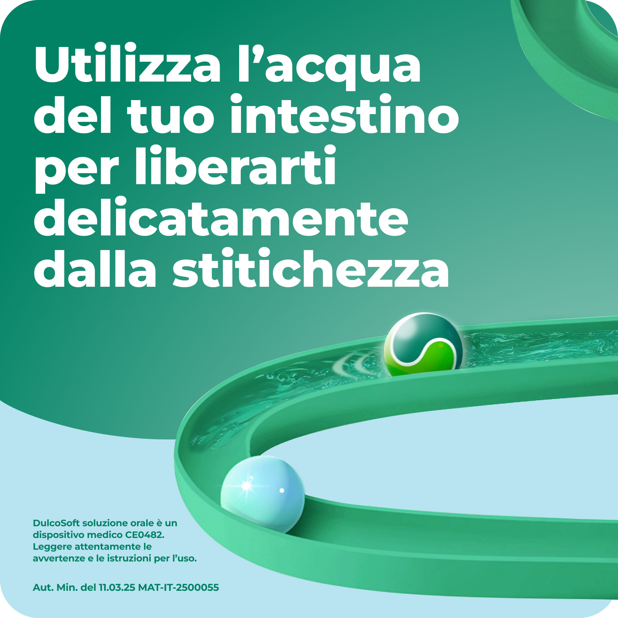 DulcoSoft, Lassativo Delicato, Macrogol per Stitichezza, Soluzione Orale 250ml